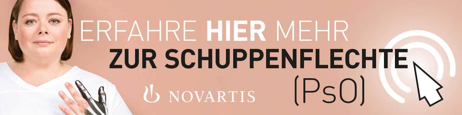 Banner Erfahre mehr zur Schuppenflechte