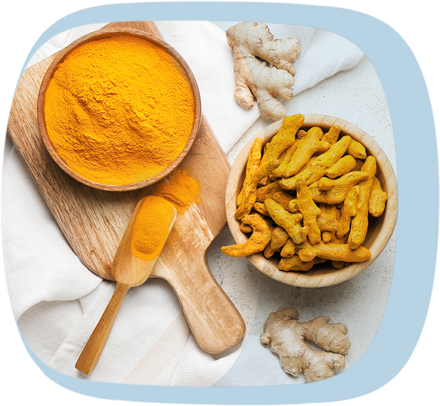 Entzündungshemmende Ernährung bei Rheuma – weitere Tipps Kurkuma als Wurzel und in gemahlener Form